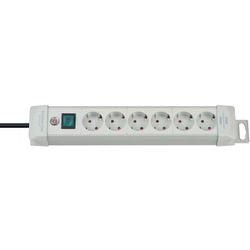 Brennenstuhl power strip 6 gang light gray-0