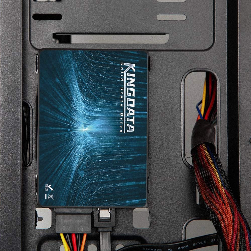 SSD M.2 2280 128GB KINGDATA Ngff SATA III 6Gb/s Högpresterande intern hårddisk för stationär bärbar dator (128GB, M.2 2280)