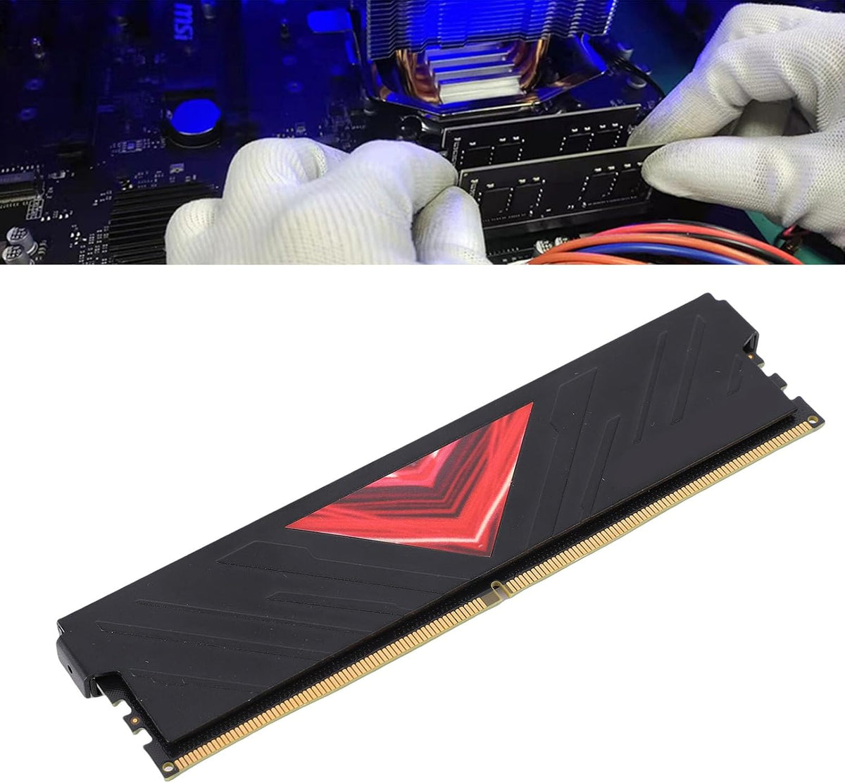Annadue 16GB DDR5 RAM 4800MHz, Laptopminne med Plug and Play, Effektiv