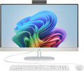 HP 27-cr2002ss - 27-tums dator med trådlös kamera, tangentbord och mus (Intel Core Ultra 5 225U, 32 GB RAM, 1 TB SSD, Intel UHD Graphics, Windows 11) vitt – QWERTY-tangentbord spanskt