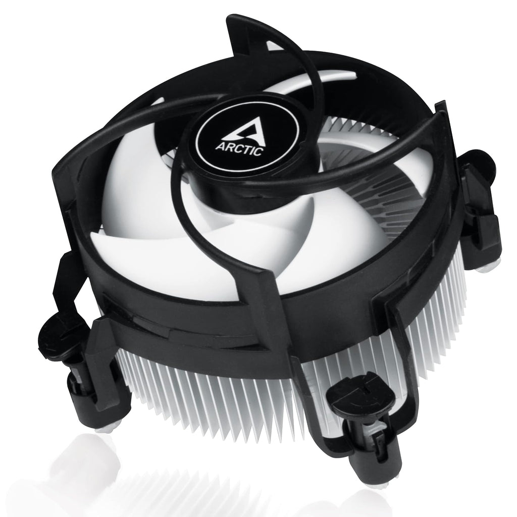 ARCTIC Alpine 17 - CPU-kylare, 92 mm PWM-fläkt, radiell kylfläns, datorchassi, toppfläkt, chassi fläkt, Intel LGA1851 & LGA1700, 4-stiftskontakt, 100-2000 RPM