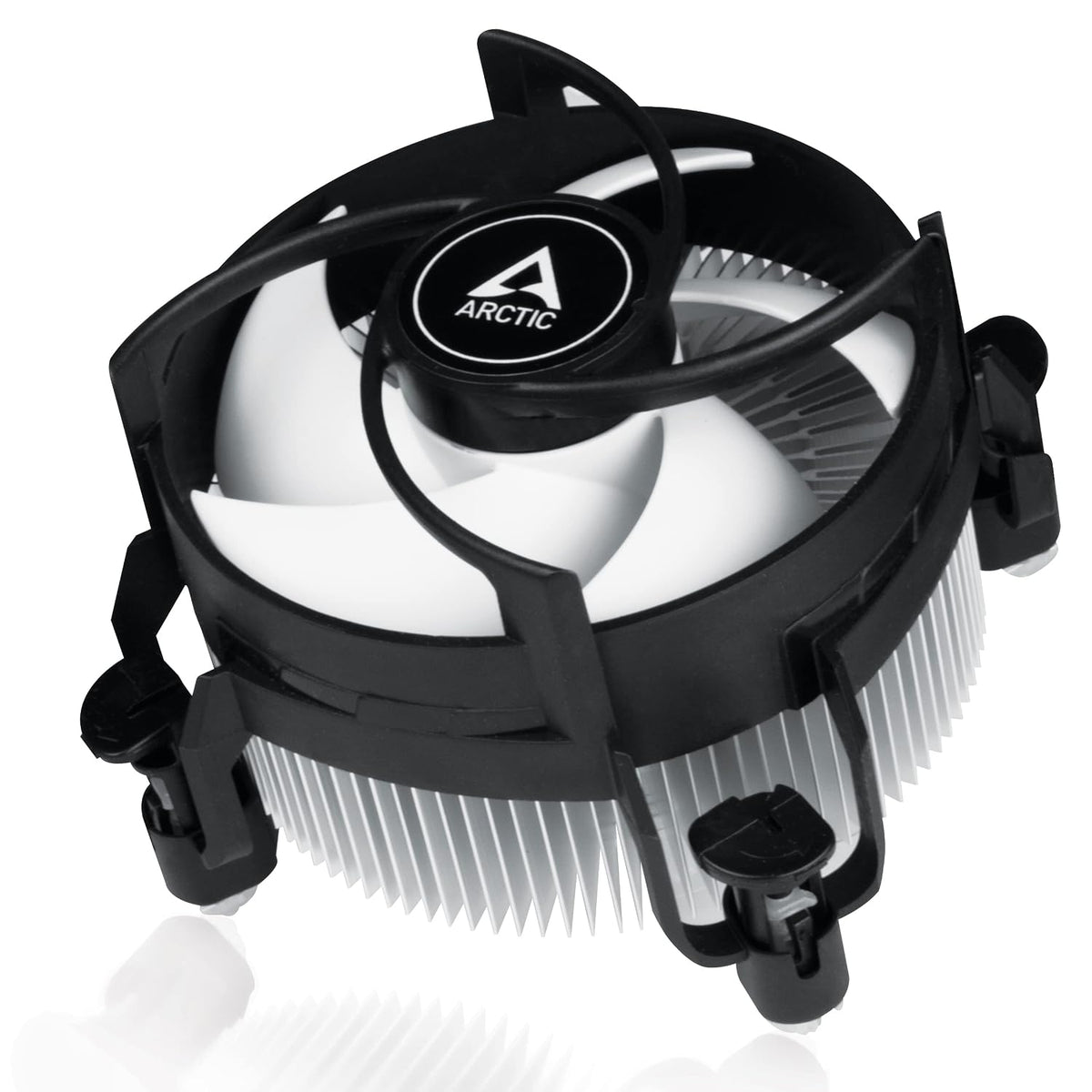 ARCTIC Alpine 17 - CPU-kylare, 92 mm PWM-fläkt, radiell kylfläns, datorchassi, toppfläkt, chassi fläkt, Intel LGA1851 & LGA1700, 4-stiftskontakt, 100-2000 RPM
