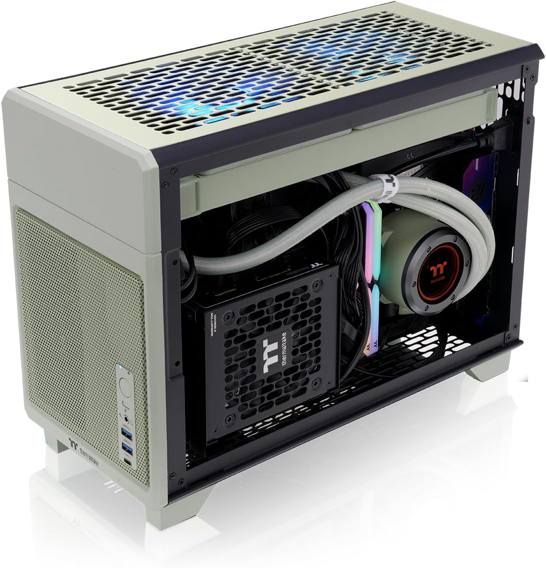 Thermaltake TR100 | Mini Tower | Super Compact | Hydrangea Blue