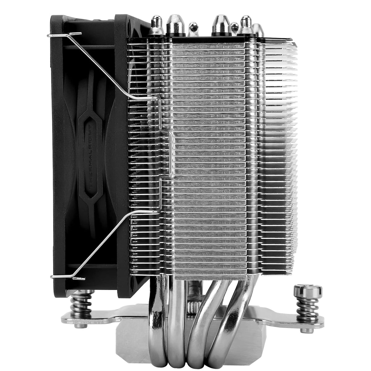 Thermalright Assassin X 90 SE ARGB CPU-luftkylare med 4 värmerör, TL-P9-S PWM ARGB-fläkt, datorkylfläns/processorkylare, AGHP 4.0-teknik, för AMD AM4 AM5/Intel LGA 1150/1151/1200/1700 (AX90 SE ARGB)