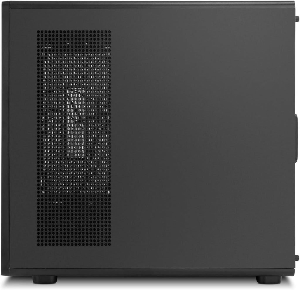 NOX XTREME PRODUCTS Hummer Galaxy - Datorchassi, Ramlöst Härdat Glas, 4x 120mm PWM Fläktar, Plats för 10 Fläktar, USB-C och USB 3.0, ARGB Hub Controller, ATX/M-ATX/ITX, Svart