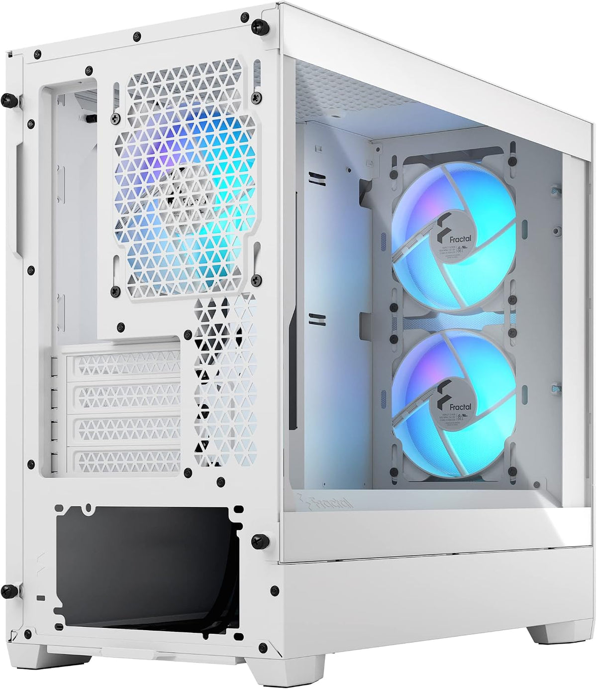Fractal Design Pop Mini Silent FD-C-POS1M-01 Datorchassi, Svart, 432 x 215 x 393 mm