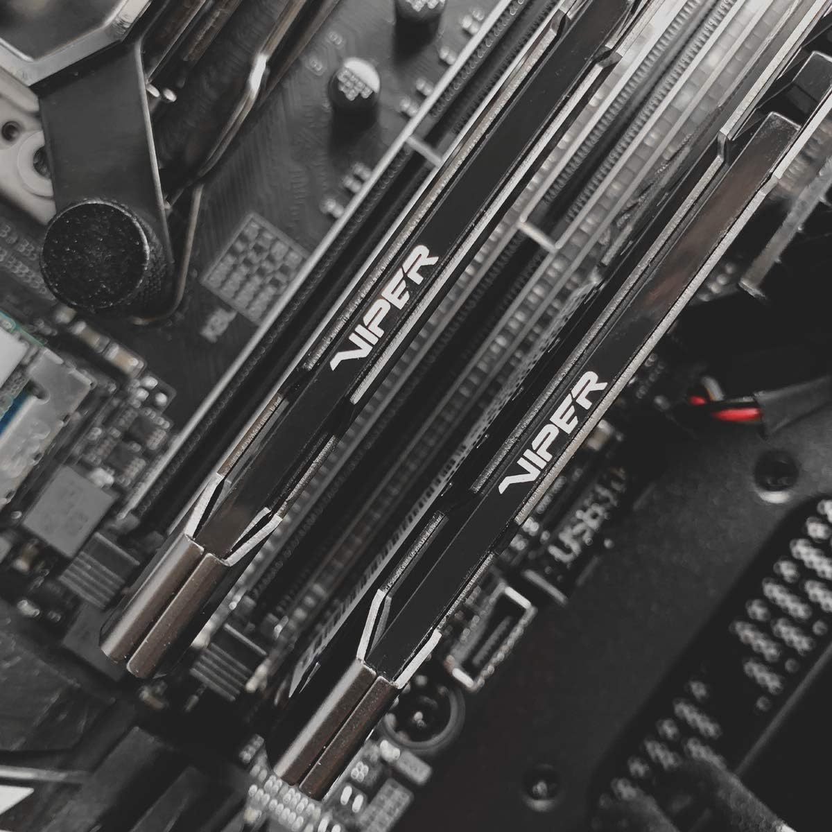 Patriot Viper Steel DDR4 32GB (2 x 16GB) 3600MHz CL18 Gaming Minneskit - PVS432G360C8K