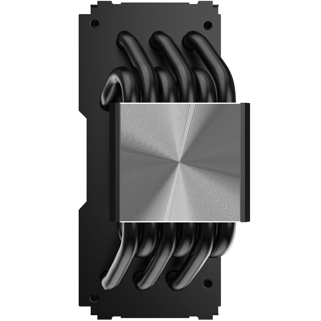 Cooler Master Hyper 212 Black CPU-Luftkylare - Aluminiumfinish, 4 Kontinuerliga Direktkontaktvärmerör, SickleFlow 120 Edge Fläkt, LGA1700 & AM5 Fäste - Svart