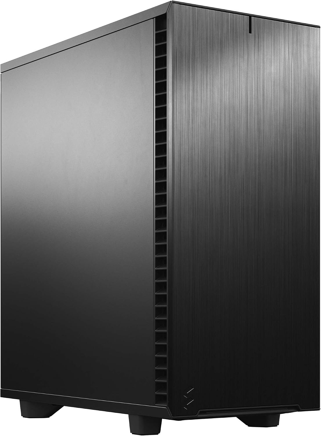 Fractal Design Define 7 kompakt svart, kompakt ATX PC-hölje av aluminium/stål, isolerat för tyst dator – svart