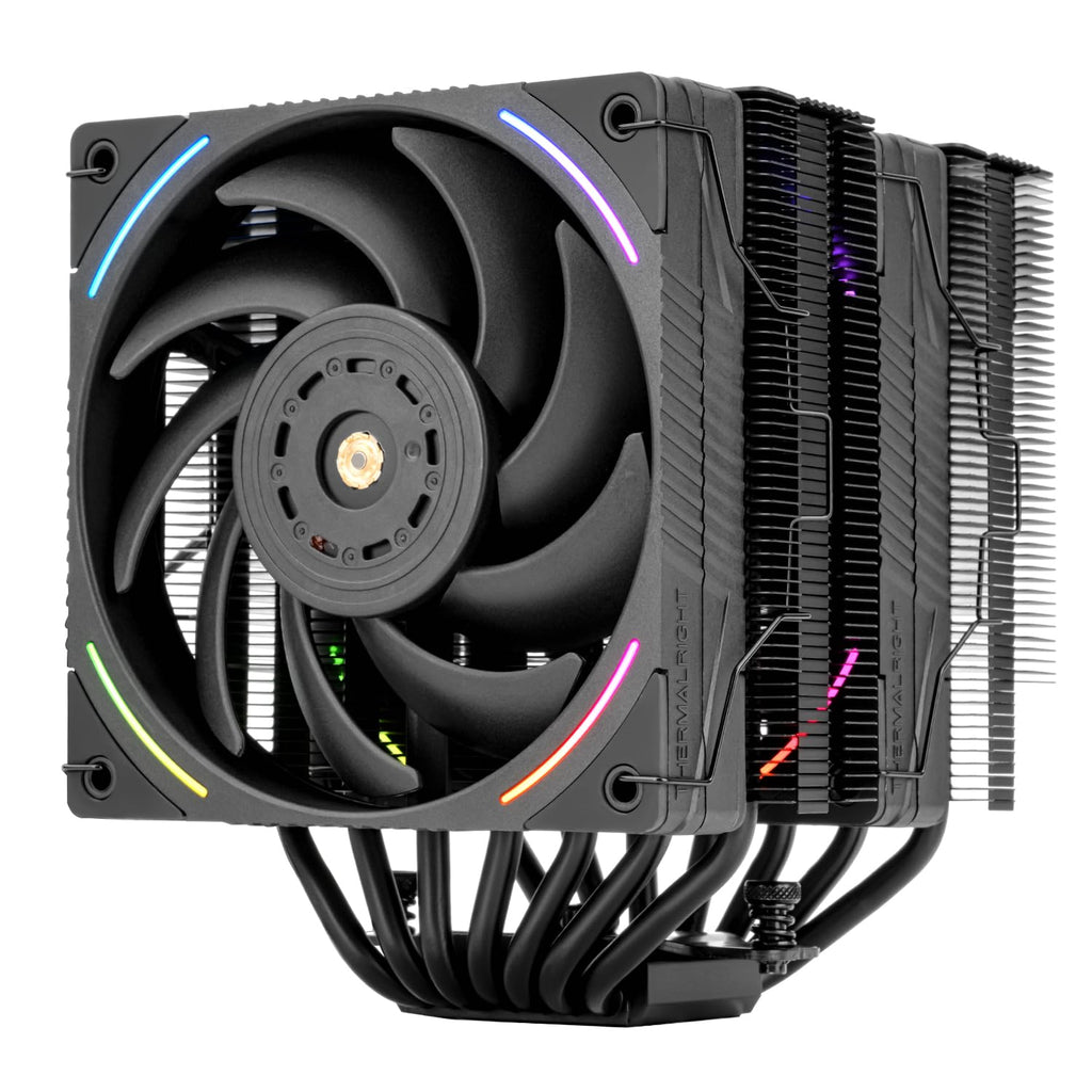 TR Phantom Spirit 120 EVO, 7 värmerör CPU-kylare, dubbel 120 mm PWM-fläkt, aghp 4.0-teknik för AMD am4 am5/Intel 1700/1150/1151/1200/17xx/2011, lga17xx kylare