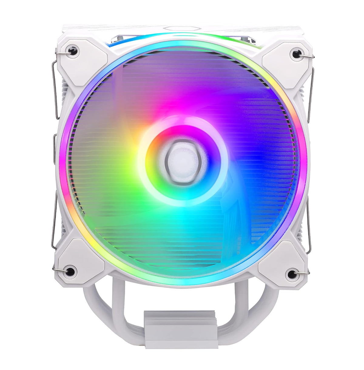 Cooler Master Hyper 212 Black CPU-Luftkylare - Aluminiumfinish, 4 Kontinuerliga Direktkontaktvärmerör, SickleFlow 120 Edge Fläkt, LGA1700 & AM5 Fäste - Svart