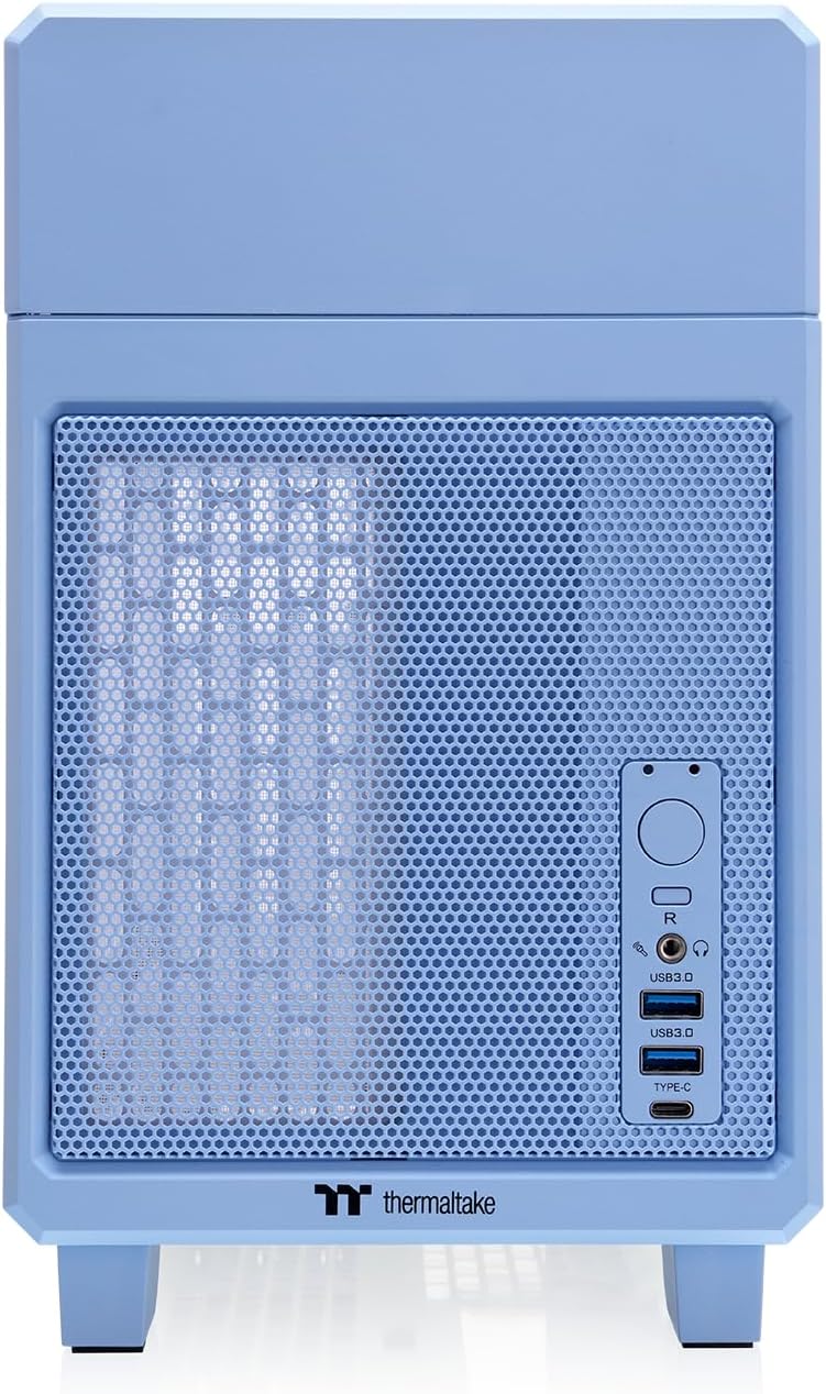 Thermaltake TR100 | Mini Tower | Super Compact | Hydrangea Blue