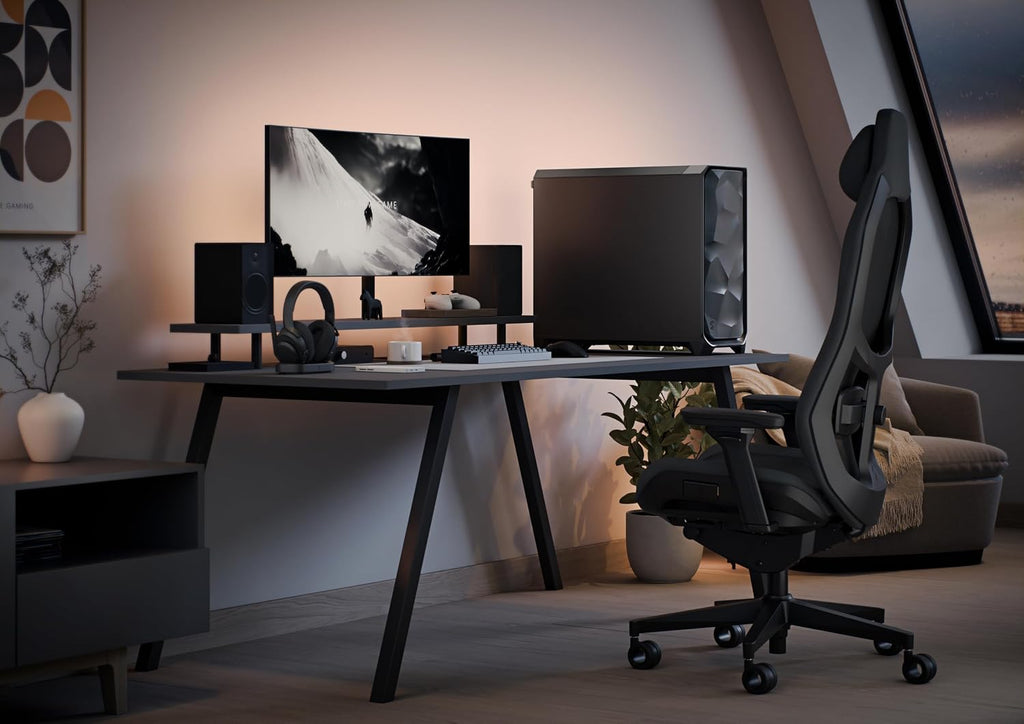 Fractal Design Meshify 3 XL Vit Tempered Glass Klar Toning - Gamingdatorchassi – Meshfront – Tre Momentum 14-fläktar ingår – GPU-stöd upp till 512 mm längd – E-ATX/ATX/mATX-stöd