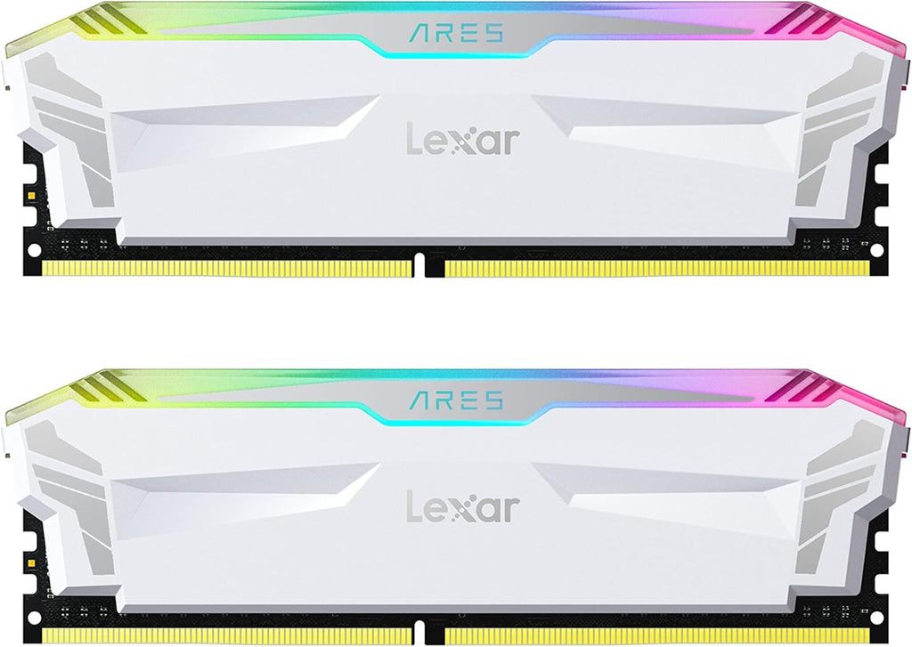 Lexar THOR DDR4 RAM 16GB kit 2x8GB 3 200 MHz, DRAM 288-Pin UDIMM Desktop Memory, XMP 2.0 Högpresterande Datorminne, CL16-18-18-38, 1.35V LD4BU008G-R3200GDXG, THOR 3200 MHz, 16GB Kit (2x8GB)