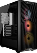CORSAIR 3200D RS ARGB Mid Tower PC-Chassi, 3x Fläktar Ingår – Svart