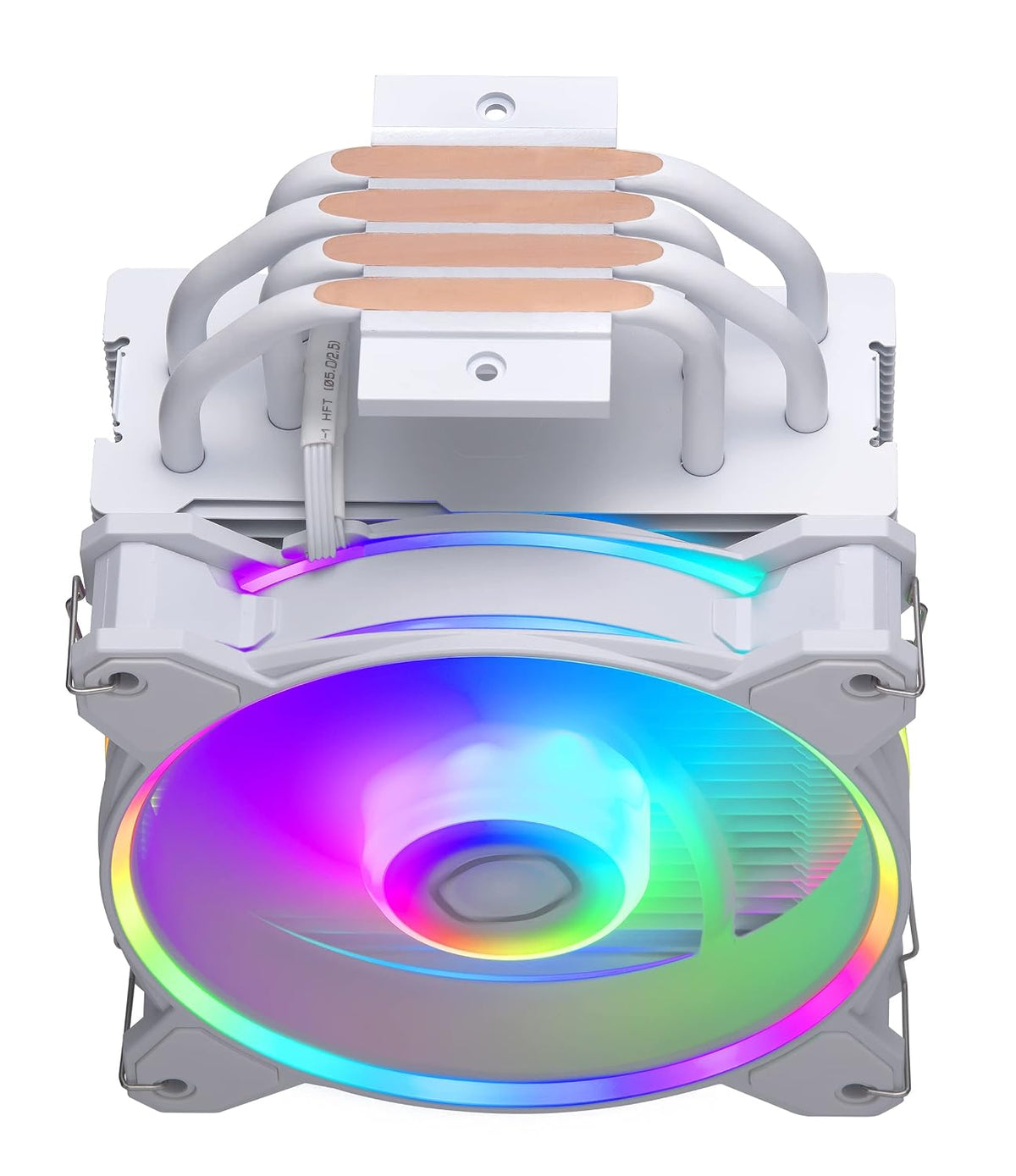 Cooler Master Hyper 212 Black CPU-Luftkylare - Aluminiumfinish, 4 Kontinuerliga Direktkontaktvärmerör, SickleFlow 120 Edge Fläkt, LGA1700 & AM5 Fäste - Svart