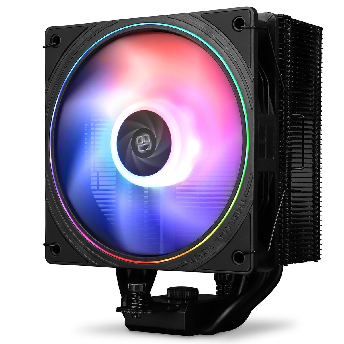 Thermalright Assassin Spirit 120 EVO ARGB AGHP PWN 4:e generationens CPU-kylare tyst CPU-kylare kompatibel med AM4/AM5/Intel Iga 1700/1851/1150/1151/1200, svart