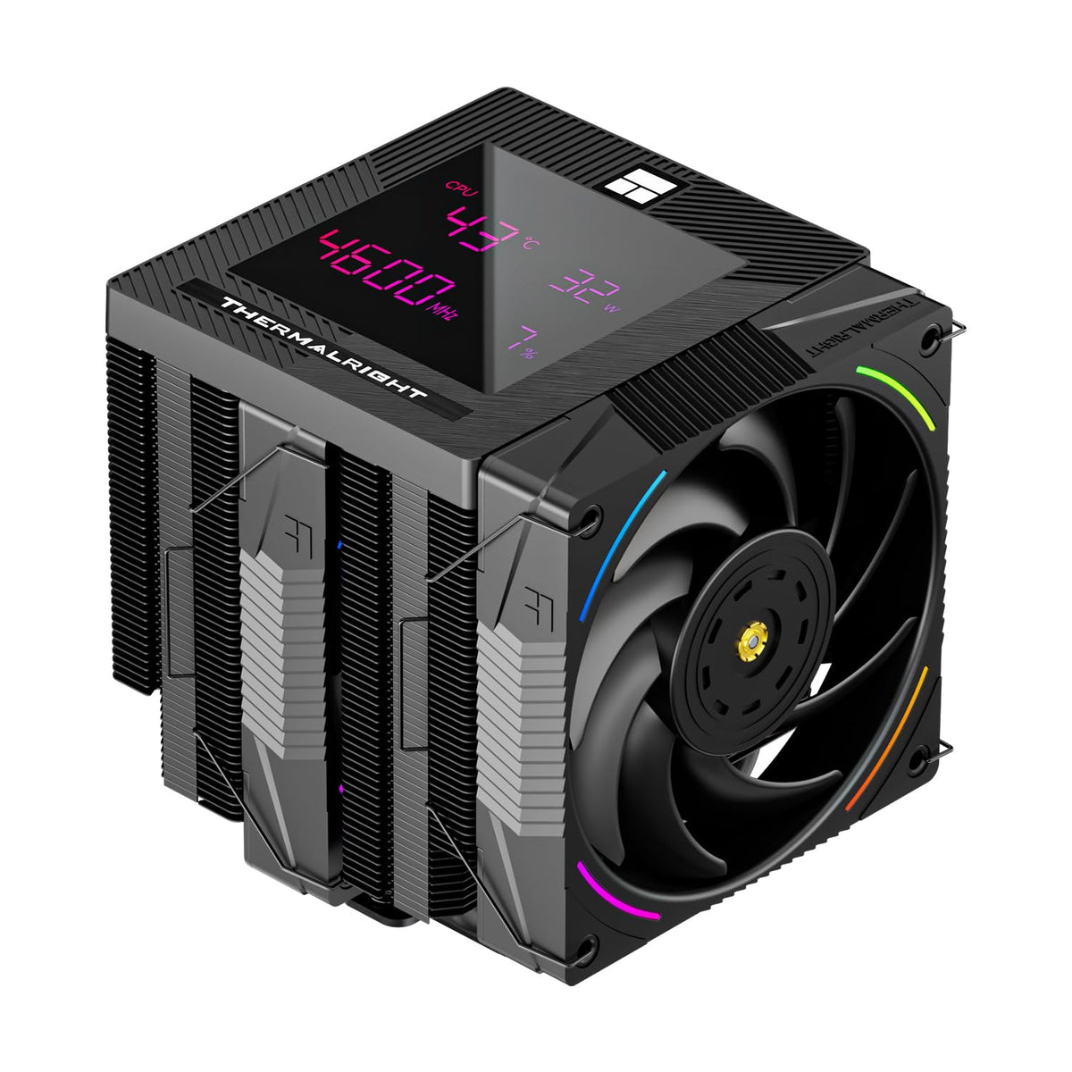 Thermalright Phantom Spirit 120 Digital EVO CPU luftkylare, 7 värmerör