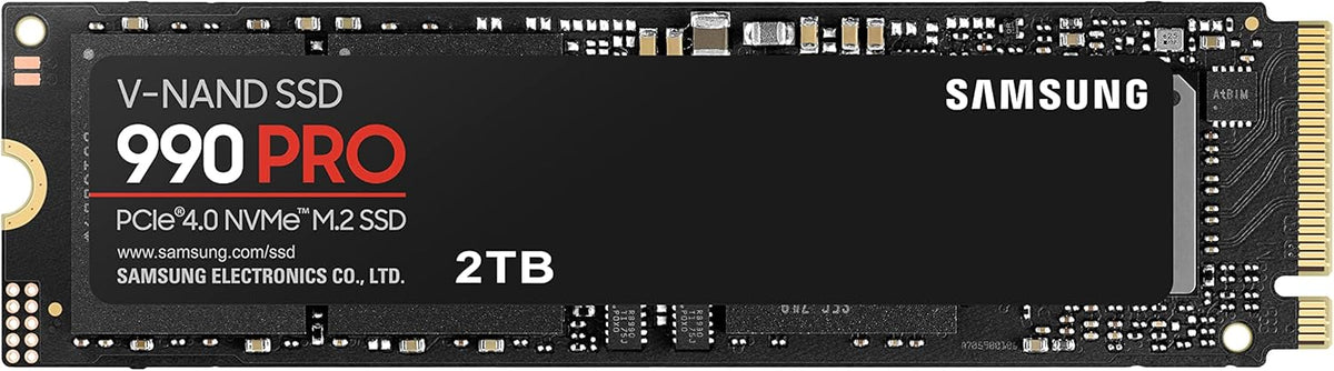 Samsung 990 PRO Heatsink NVMe M.2 SSD, 2 TB, MZ-V9P2T0CW