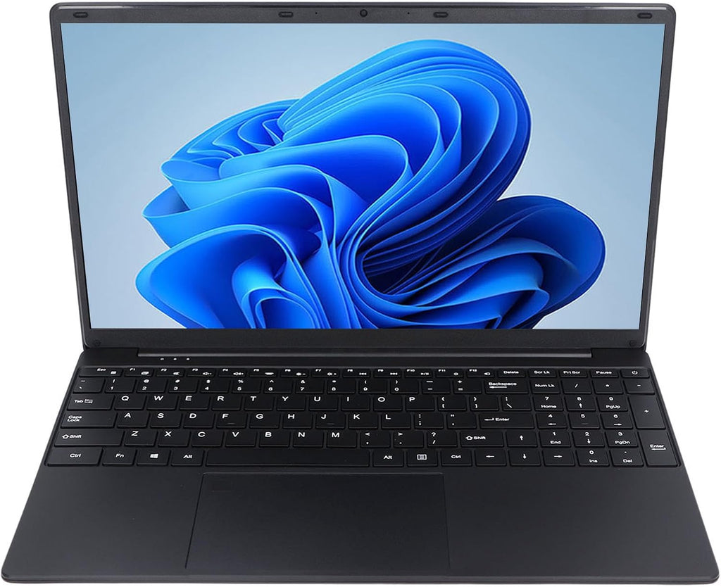 15,6 Tums Bärbar Dator, USB3.0 5G Dual Band Laptop PC 4.2 Fingerprint Reader for Business för 11 Pro för N5095 CPU (#1)