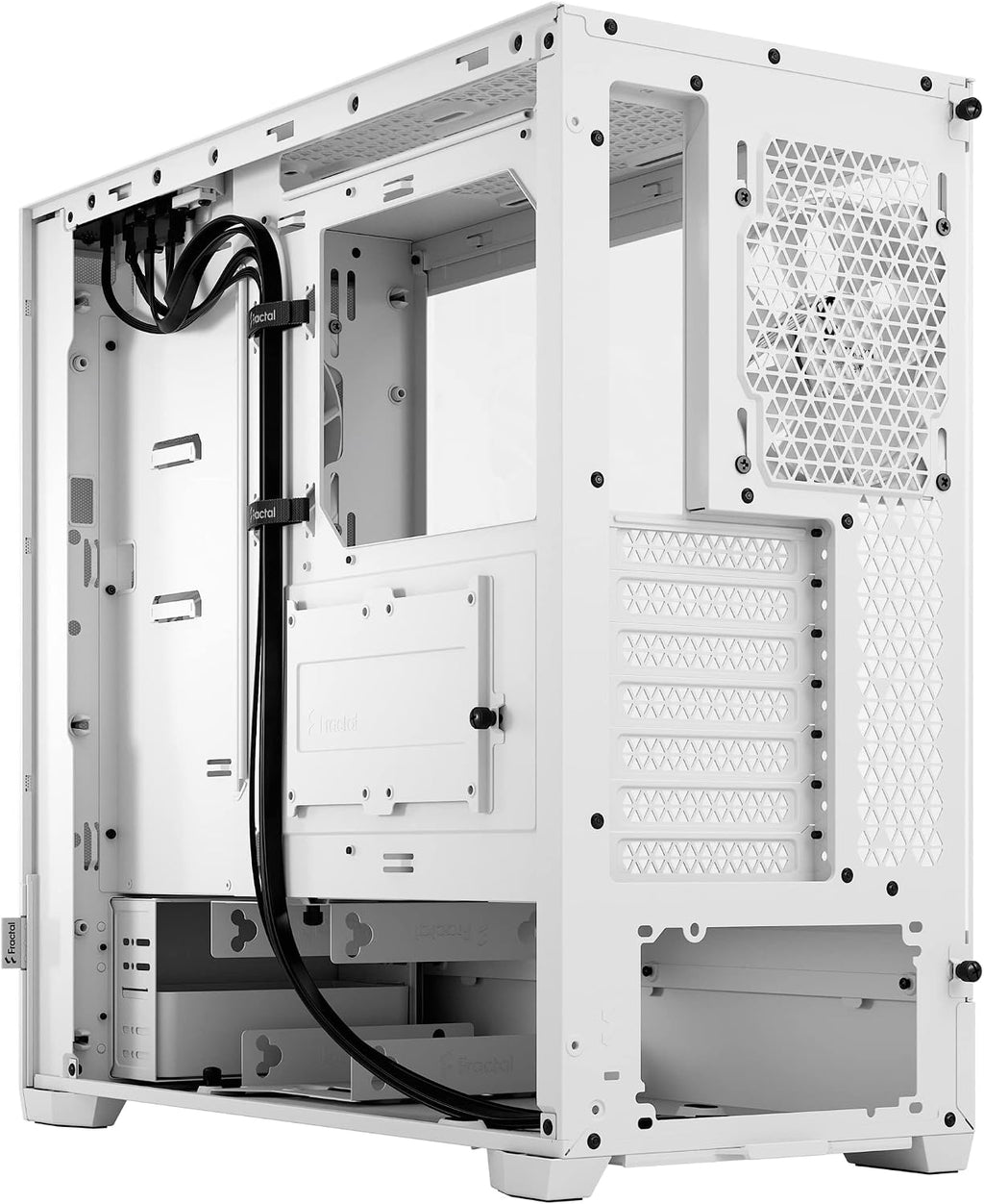 Fractal Design Pop Mini Silent FD-C-POS1M-01 Datorchassi, Svart, 432 x 215 x 393 mm