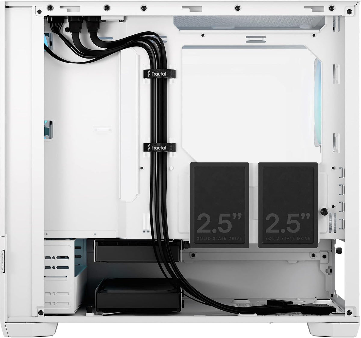 Fractal Design Pop Mini Silent FD-C-POS1M-01 Datorchassi, Svart, 432 x 215 x 393 mm