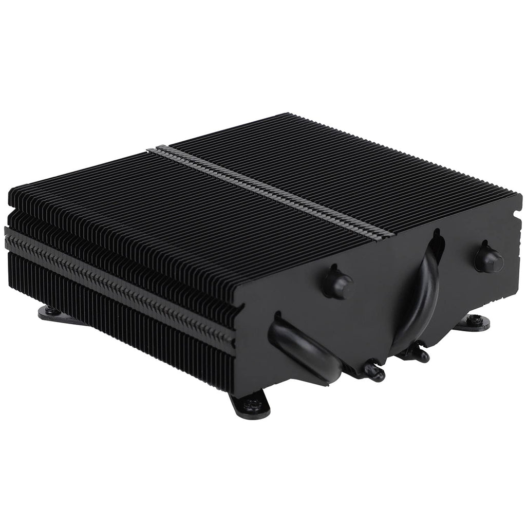 Thermalright TR AXP90-X47 CPU-luftkylare med låg profil, svart CPU-kylare med 90 mm PWM rak fläkt, 4 värmerör, höjd 47 mm, för AMD AM4 AM5/Intel LGA 1700/115X/1851