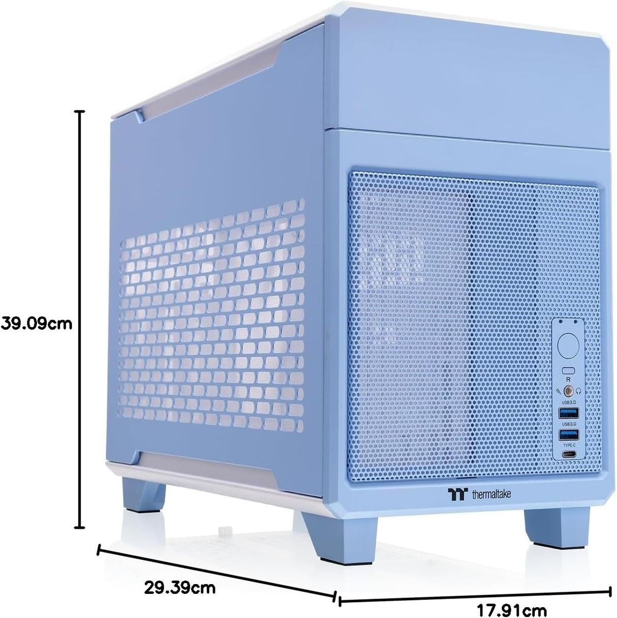 Thermaltake TR100 | Mini Tower | Super Compact | Hydrangea Blue