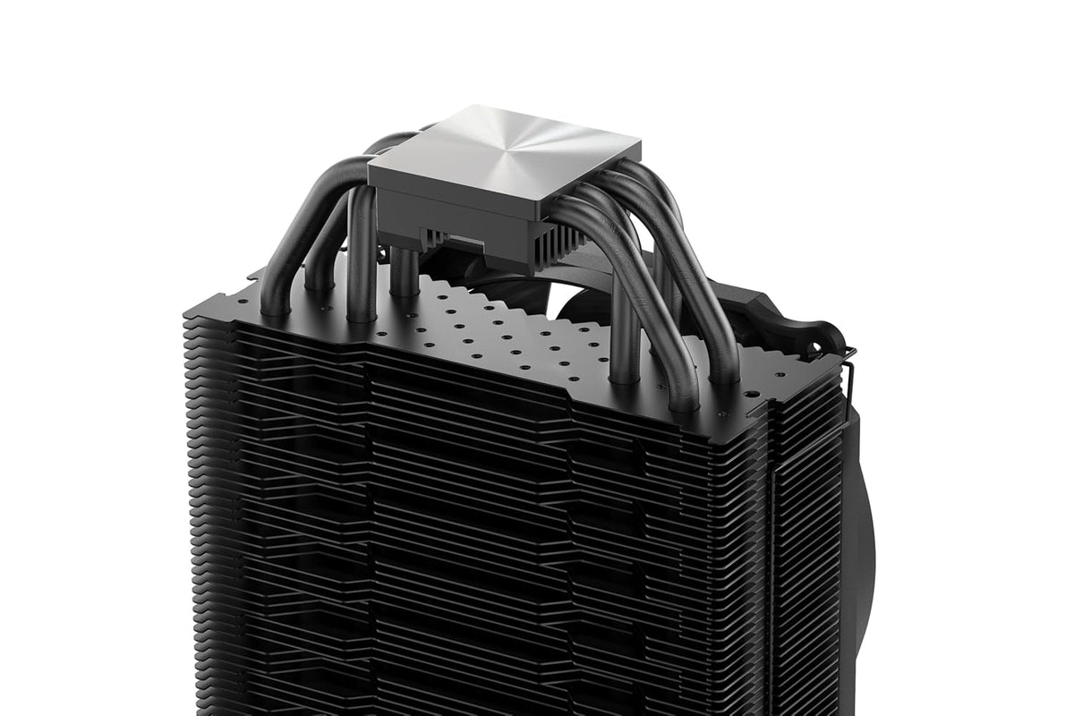be quiet! Dark Rock Slim, CPU-kylare, 180 W TDP, Silent Wings 3 120 mm PWM-fläkt, 4x 6 mm heatpipes, slimmat tornformat utförande