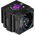Thermalright Phantom Spirit 120 Vision EVO CPU-kylare, PC-kylflänskylare 7 värmerör, 3,95 tums magnetisk skärm med 480 x 480-upplösning, för AM4/AM5 och Intel LGA1700/1851/115 x