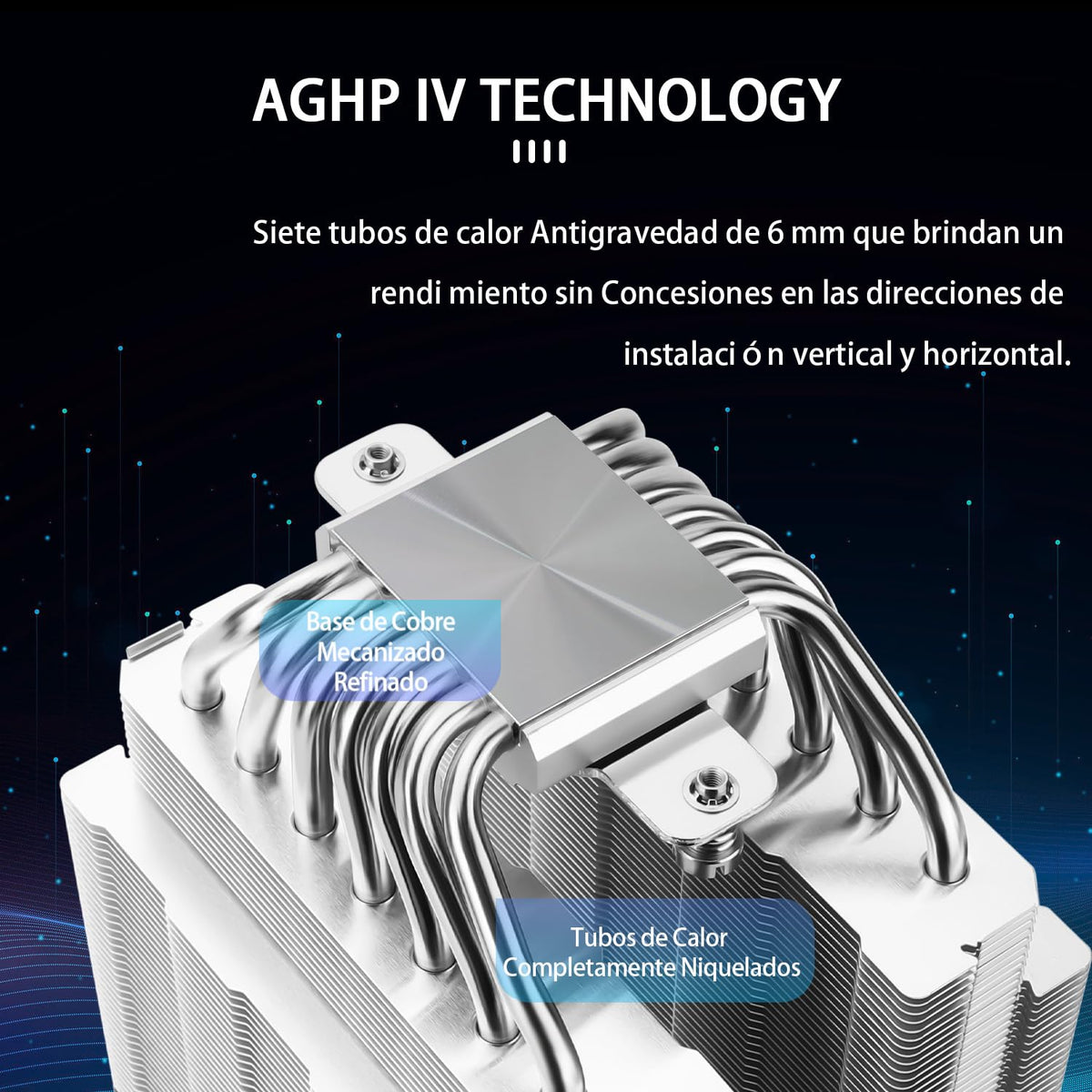 Thermalright Phantom SPIRIT120SE ARGB CPU-luftkylare, kylare med 7 värmerör, dubbla 120 mm TL-C12B-S V2 PWM-fläktar, AGHP 4.0 Tech., S-FDB-lager, för AMD AM4 AM5/Intel 1700/1150/1151/1200, stationär