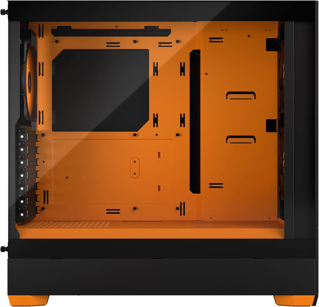 Fractal Design Pop Mini Silent FD-C-POS1M-01 Datorchassi, Svart, 432 x 215 x 393 mm