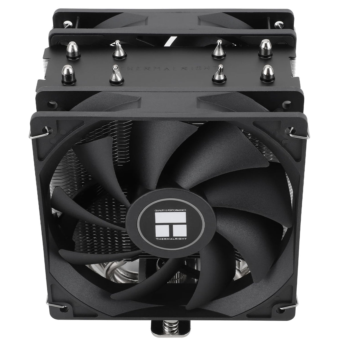 Thermalright TR Assassin X 120R SE PLUS, 4×6mm Thermal Tube Silent PWM Fan, 120mm, CPU Cooler with S-FDB Bearing, AGHP Technology, for AMD AM4 AM5 / Intel 1700/115X/1200/1851