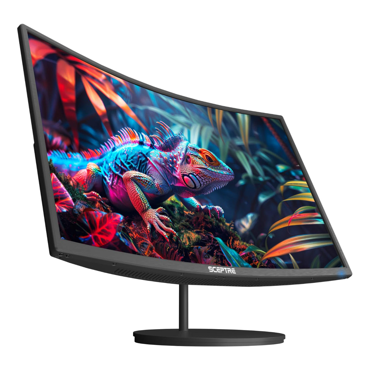 Sceptre Curved 24-inch Gaming Monitor 1080p R1500 98% sRGB HDMI x2 VGA Build-in Speakers, VESA Wall Mount Machine Black (C248W-1920RN Series)