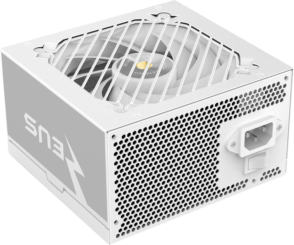Mars Gaming MPZE750SI, ATX Nätaggregat 750W, 10 Års Garanti, 80 Plus Silver, +87% Effektivitet, AI2-RPM, DC-DC och SMD Tekniker, Aktiv PFC, Japanska Toshin Kyogo Kondensatorer 105º, Vit