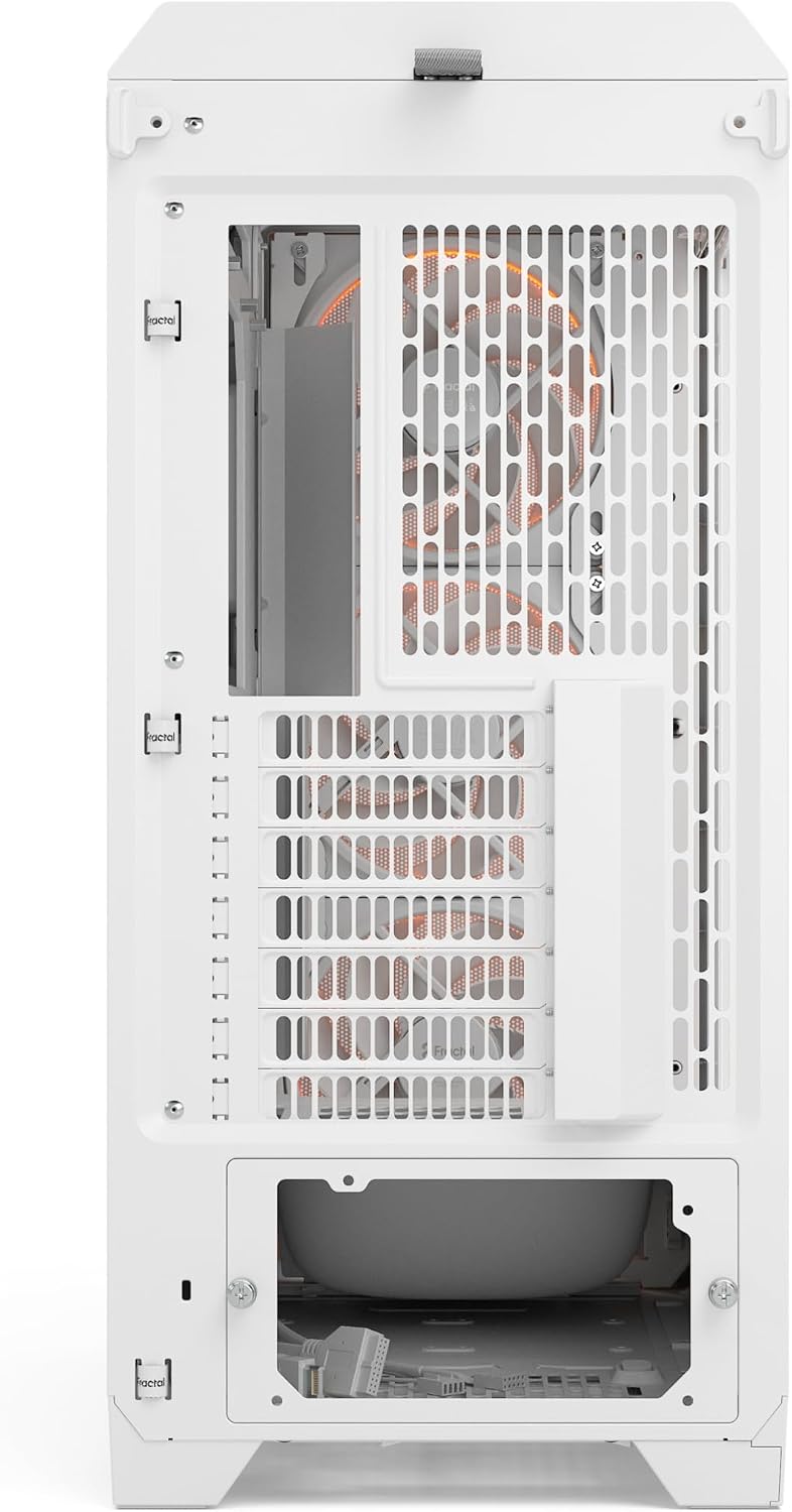 Fractal Design Meshify 3 XL Vit Tempered Glass Klar Toning - Gamingdatorchassi – Meshfront – Tre Momentum 14-fläktar ingår – GPU-stöd upp till 512 mm längd – E-ATX/ATX/mATX-stöd