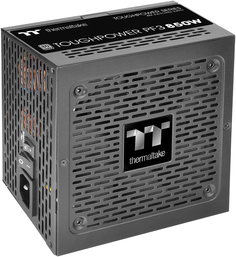 Thermaltake Toughpower PF3 850W Gen 5 | ATX 3.0 | PCIe Gen 5 ready | Smart Zero Fan | 80 Plus Platinum | Fully Modular