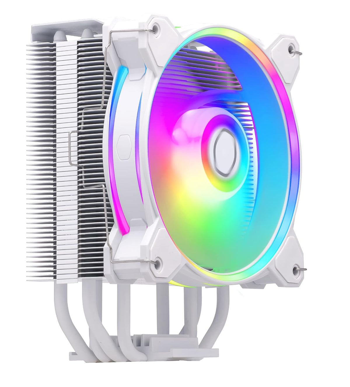 Cooler Master Hyper 212 Black CPU-Luftkylare - Aluminiumfinish, 4 Kontinuerliga Direktkontaktvärmerör, SickleFlow 120 Edge Fläkt, LGA1700 & AM5 Fäste - Svart