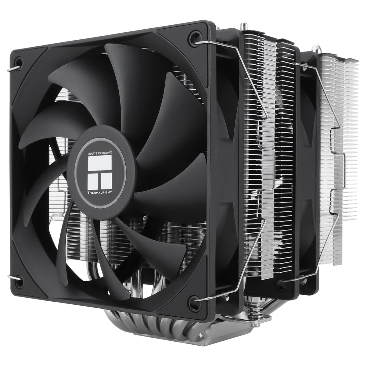 TR-Thermalright Phantom Spirit 120 SE ARGB CPU Kühler, Doppelturm med 7 värmepipor, dubbel TL-C12B V2 PWM-kabel, för AM5/AM4, Intel lga1851/1700/115x/1200,154 mm, hög dator, Kühlung