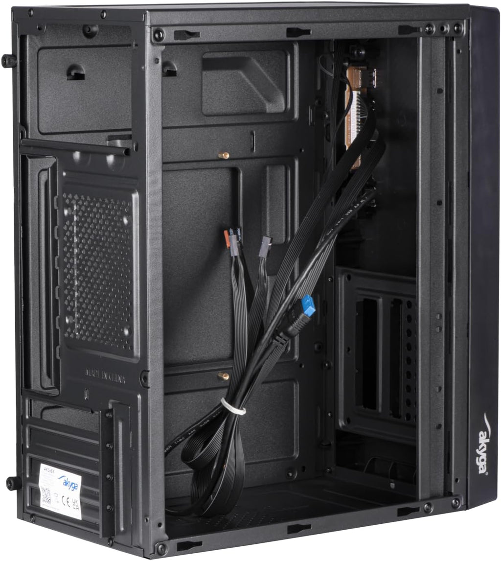 Akyga AK35BK centralenhet Micro Tower svart