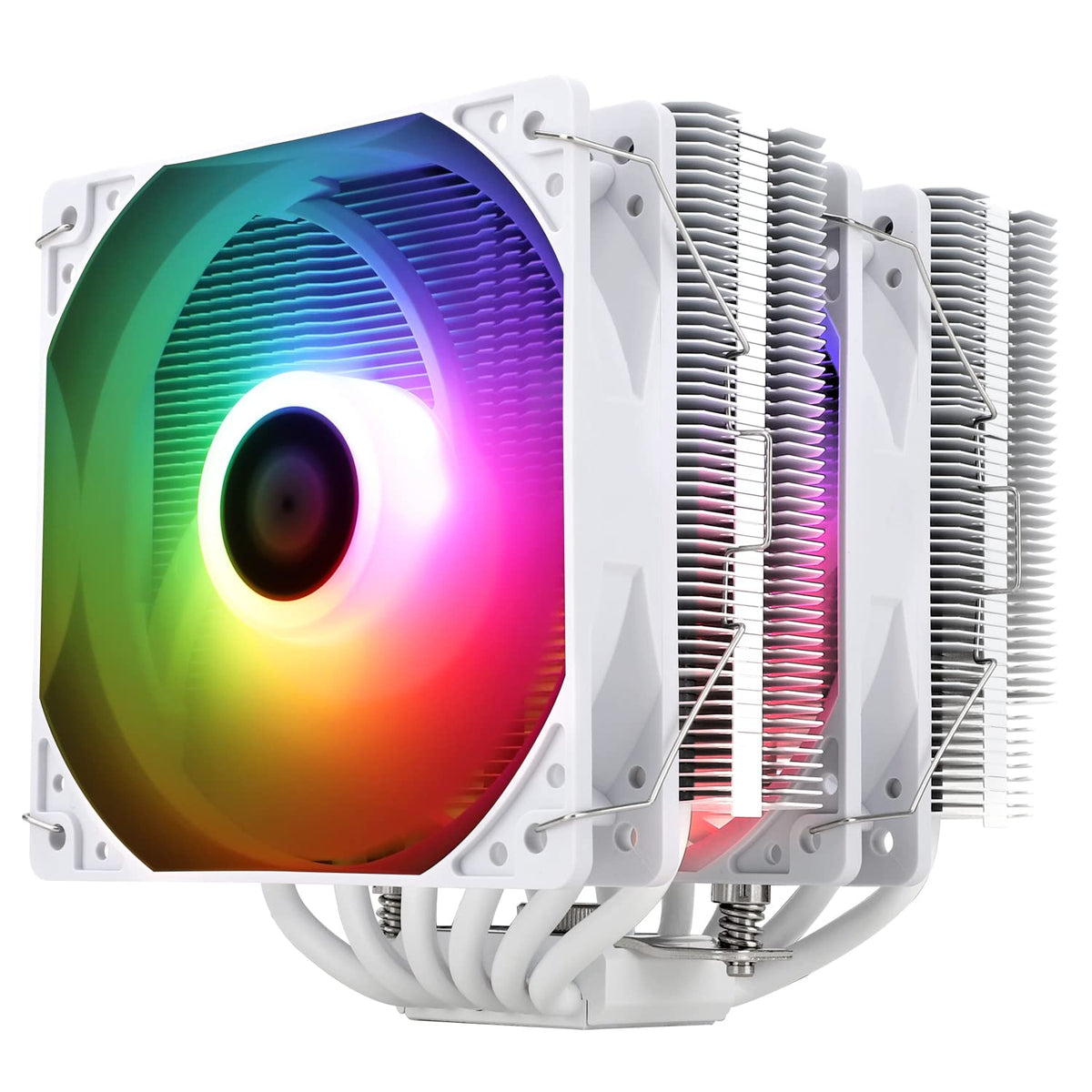 TR Peerless Assassin 120 SE svart, 6 värmerör, 2 x 155 mm, hög kylning PWM TL-C12C för AM4/AM5 och Intel LGA 1851/1700/1150/1151/1200 (svart, PA120SE)