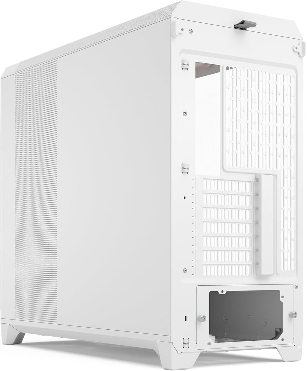Fractal Design Meshify 3 XL Vit Tempered Glass Klar Toning - Gamingdatorchassi – Meshfront – Tre Momentum 14-fläktar ingår – GPU-stöd upp till 512 mm längd – E-ATX/ATX/mATX-stöd