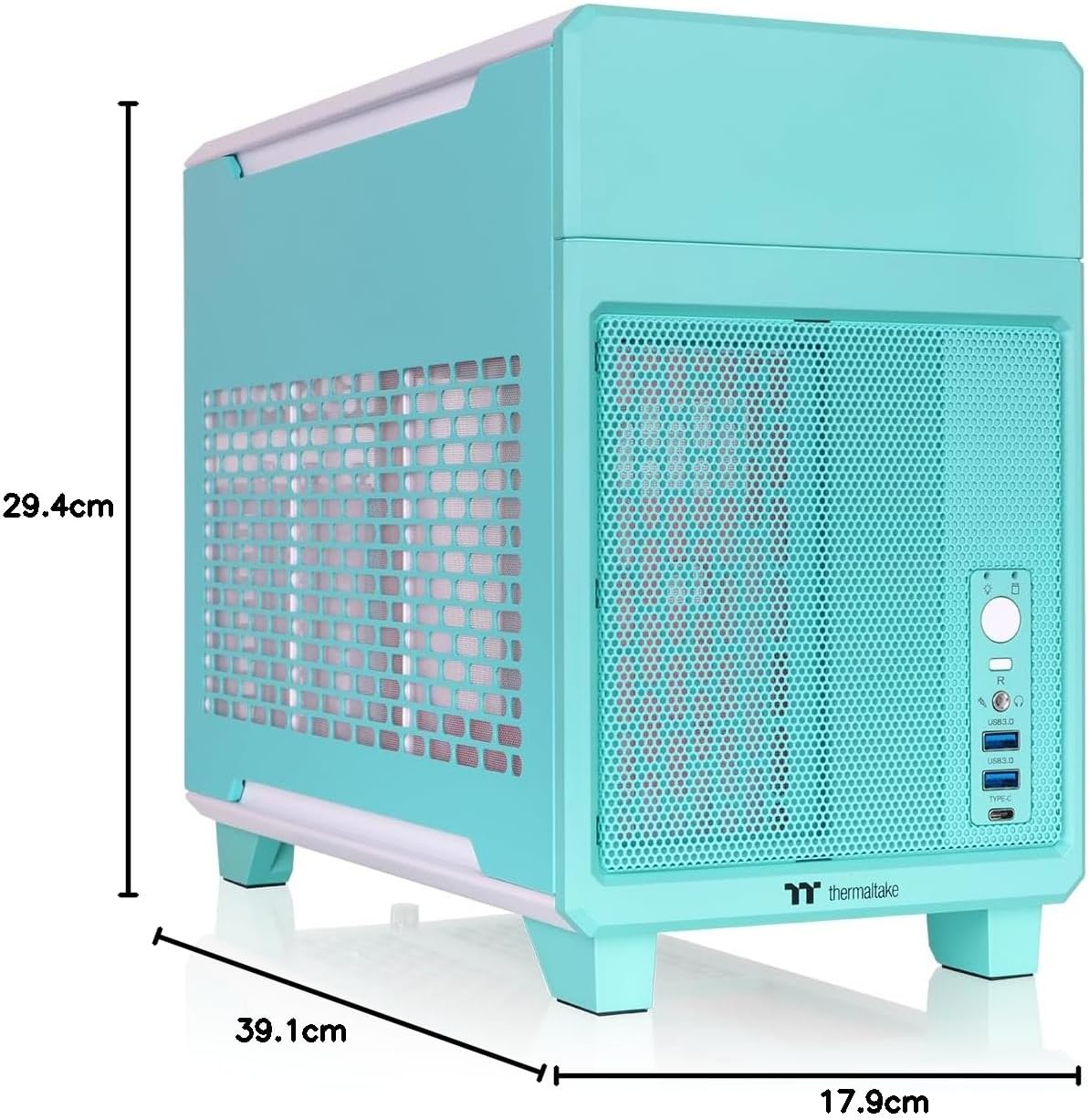 Thermaltake TR100 | Mini Tower | Super Compact | Hydrangea Blue