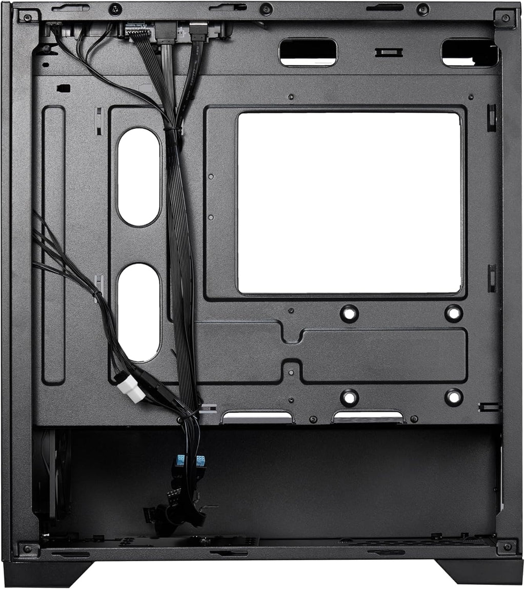 Cooler Master Elite 302 Gaming Case med Glass Side, Micro ATX, 3x ARGB Fans, PSU Shroud, Intake Grill, USB-C, svart