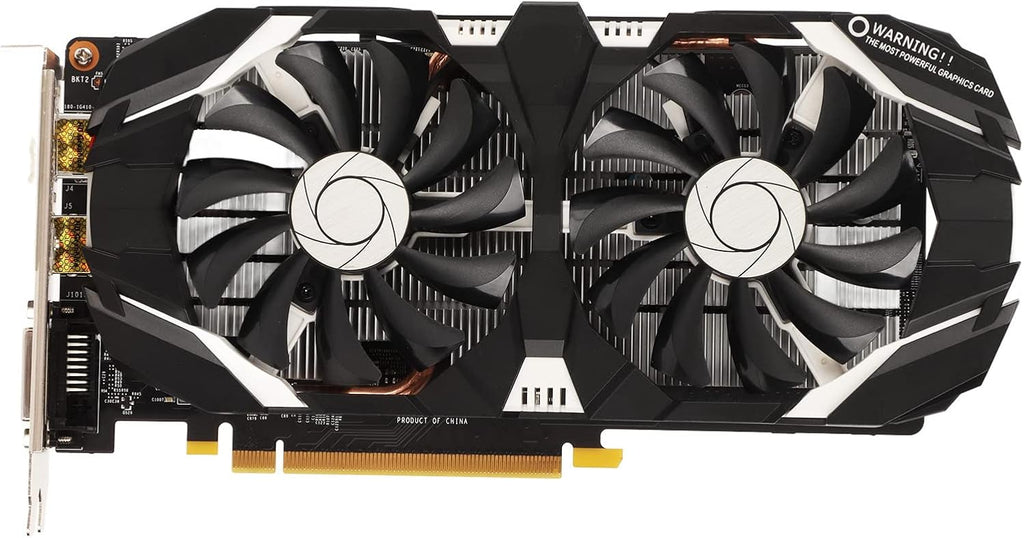 1060 GDDR5 Dual Fan Desktop PC Grafikkort 4K HDR 8008MHz för 1060 6GB, 1060 5GB, 1060 3GBGTX 1060 6GB, 1060 5GB, 1060 3GB.(6 GB)
