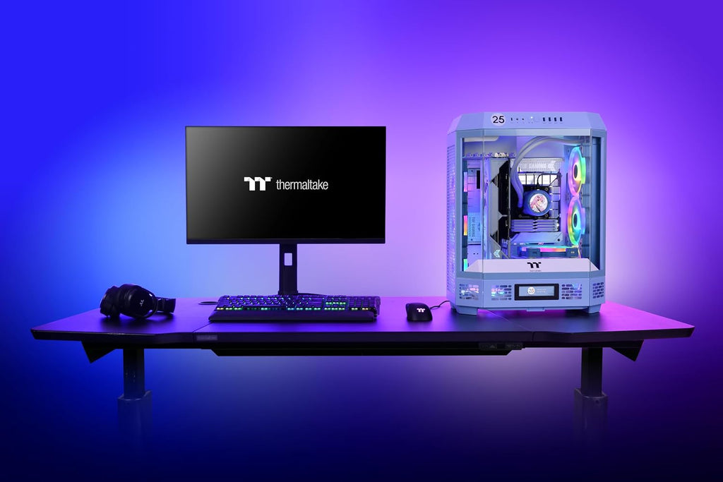 Thermaltake The Tower 600 Mid Tower Chassis | Hidden Connector | Gravel Sand
