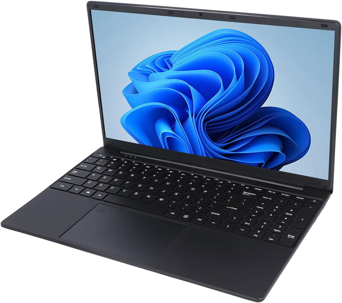 15,6 Tums Bärbar Dator, USB3.0 5G Dual Band Laptop PC 4.2 Fingerprint Reader for Business för 11 Pro för N5095 CPU (#1)