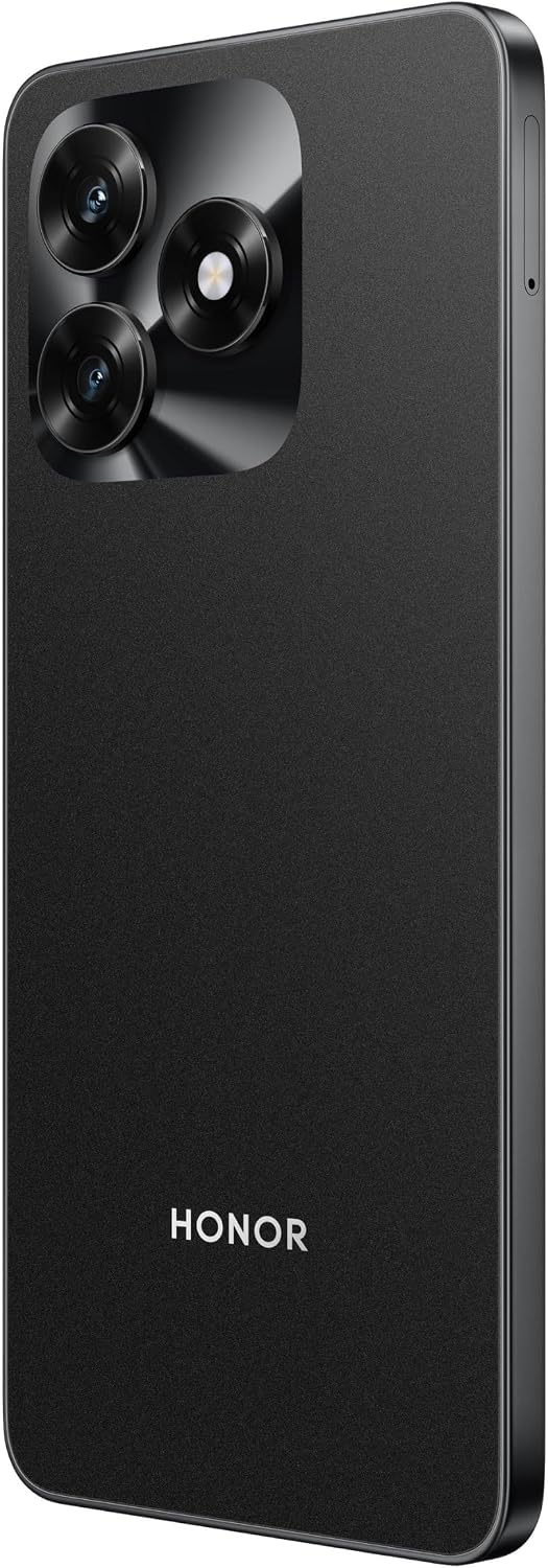 HONOR X5c Plus Smartphone, 6,74" Skärm, 64/4 GB, 50 MP Kamera, 5260 mAh Batteri, Midnight Black