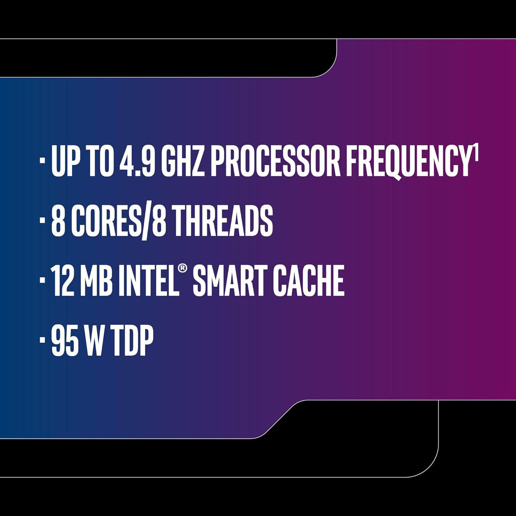 Intel Core i7-8700K processor (12 MB cache, upp till 6 kärnor, 3,70 GHz)