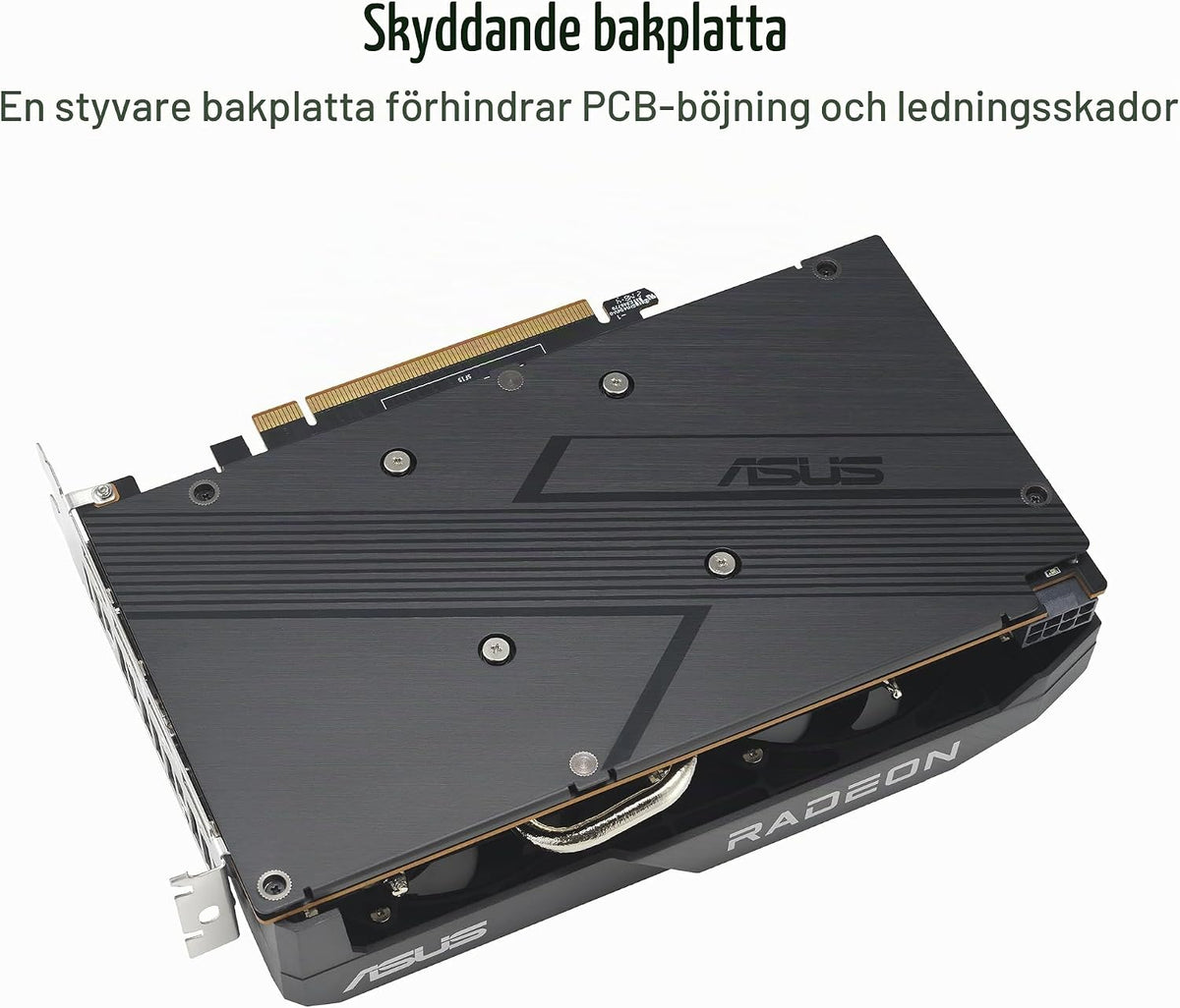 ASUS Dual Radeon RX 7600 EVO OC Edition 8 GB GDDR6 spelgrafikkort